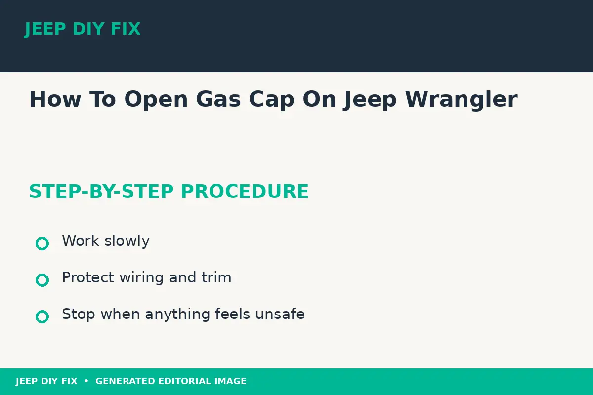 How To Open Gas Cap On Jeep Wrangler Completing the approved steps for How To Open Gas Cap On Jeep Wrangler