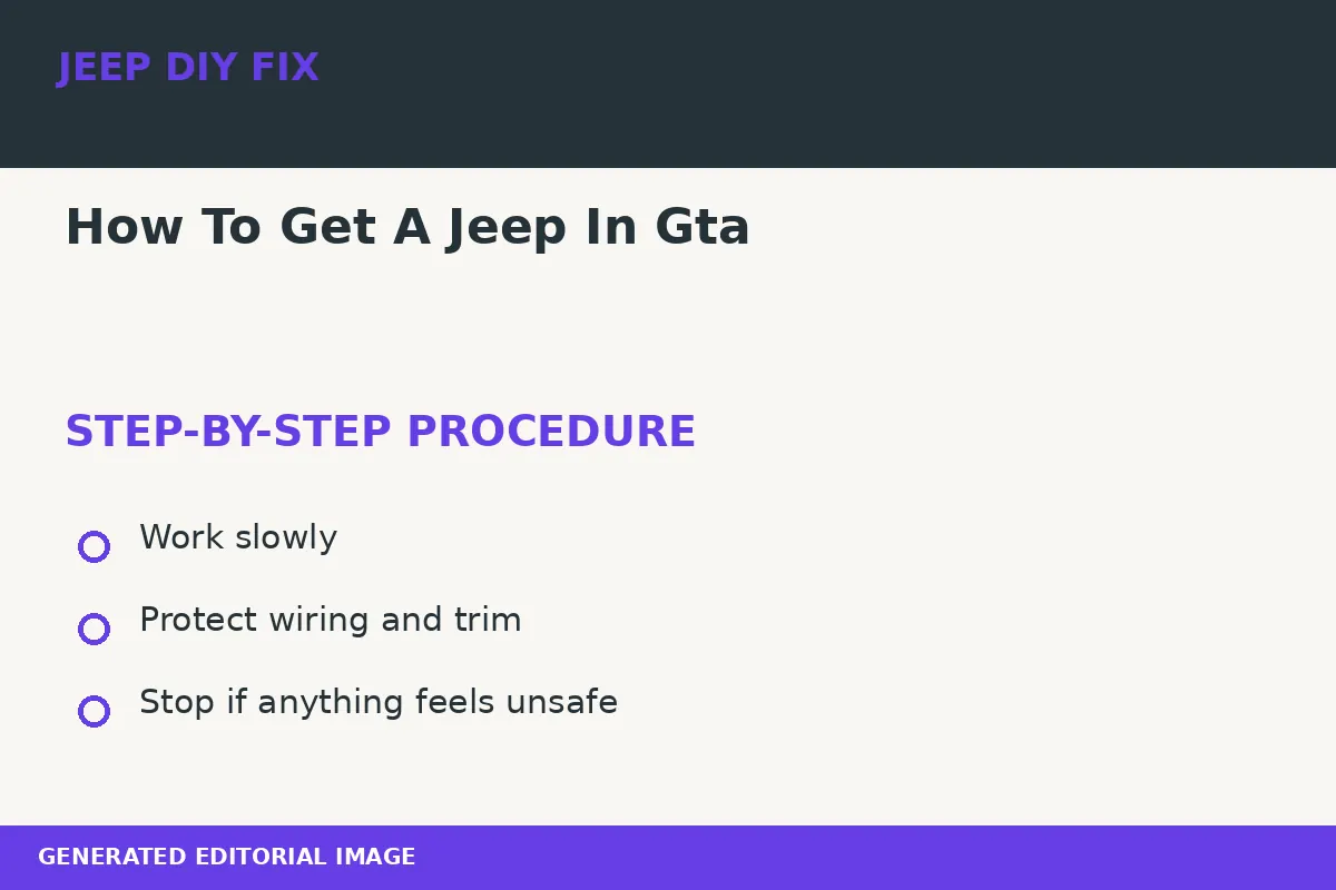How To Get A Jeep In Gta Completing the approved steps for How To Get A Jeep In Gta