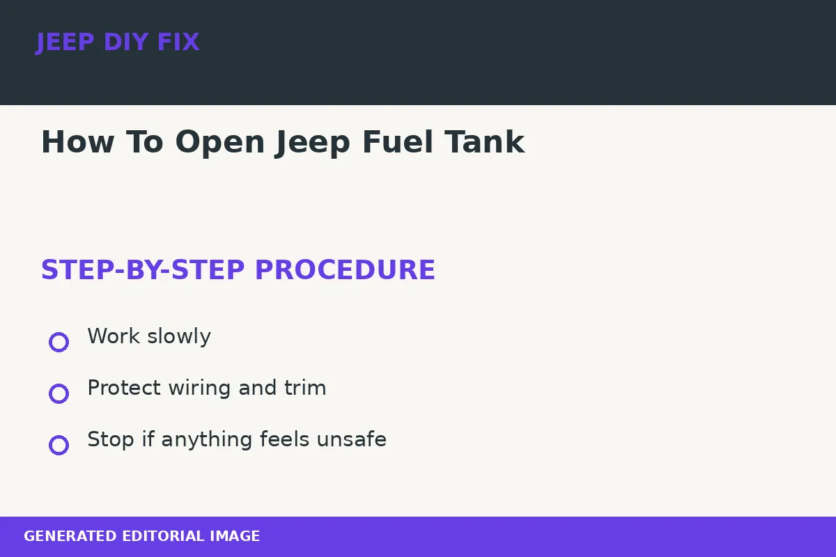 How To Open Jeep Fuel Tank Completing the approved steps for How To Open Jeep Fuel Tank