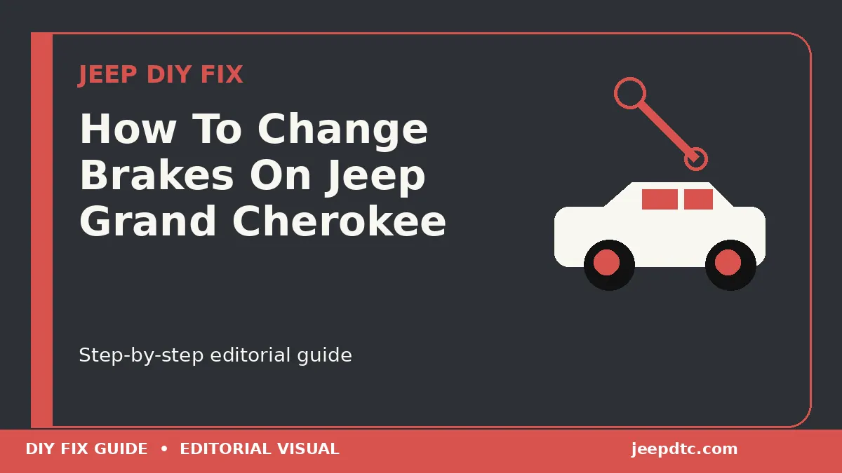 How To Change Brakes On Jeep Grand Cherokee DIY guide