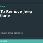How To Remove Jeep Top Alone DIY guide