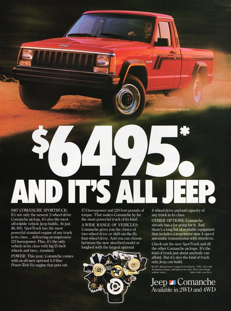 How Many Jeep Comanches Were Made: Production Numbers Revealed