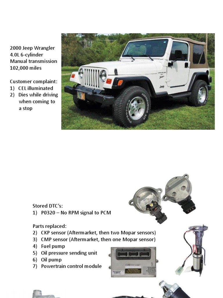 P0320 Jeep Wrangler: Causes, Symptoms & Quick Fixes Revealed