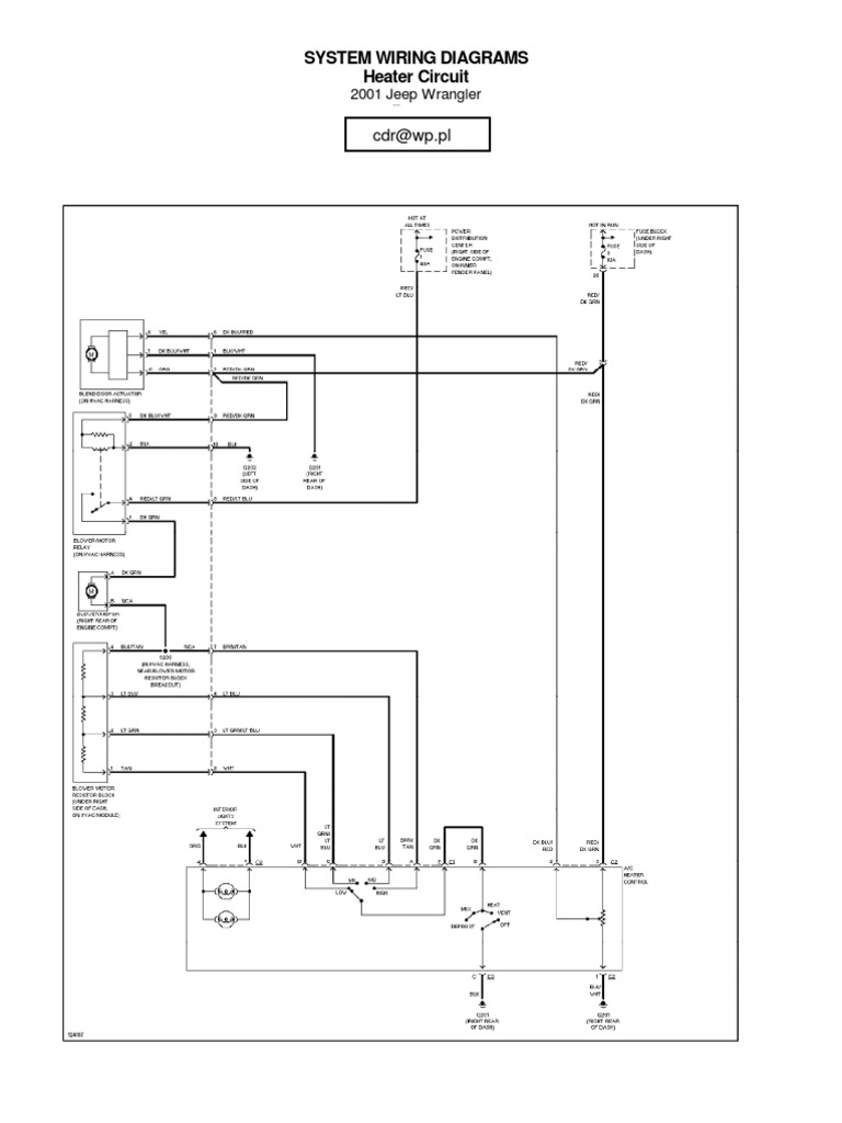 Jeep TJ Wiring Diagram: Simplify Your Electrical Troubleshooting