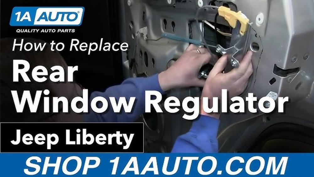 2006 jeep liberty rear window replacement