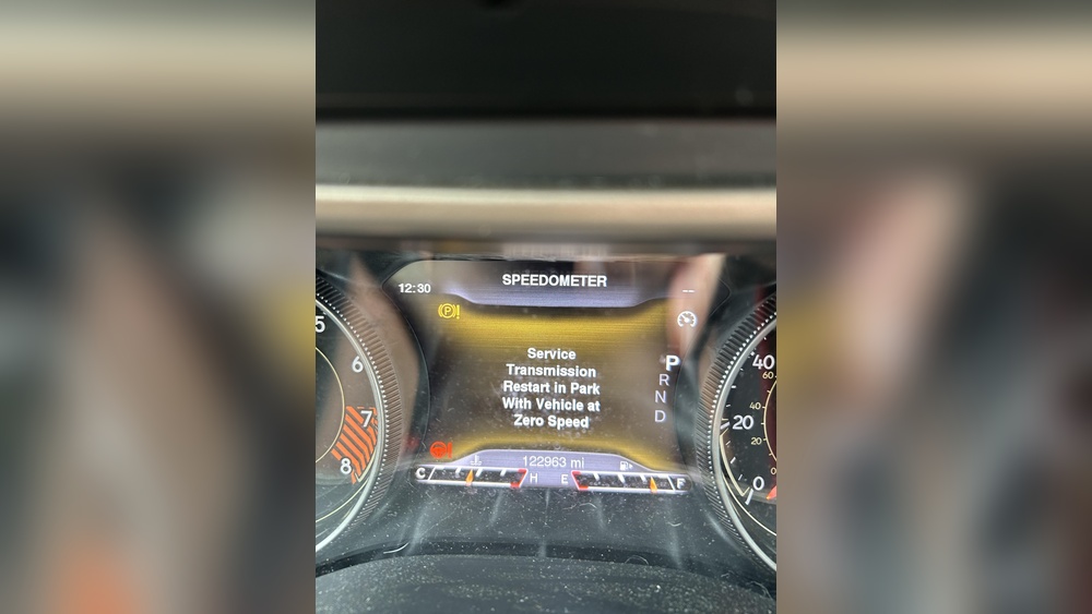 2014 jeep cherokee service transmission message
