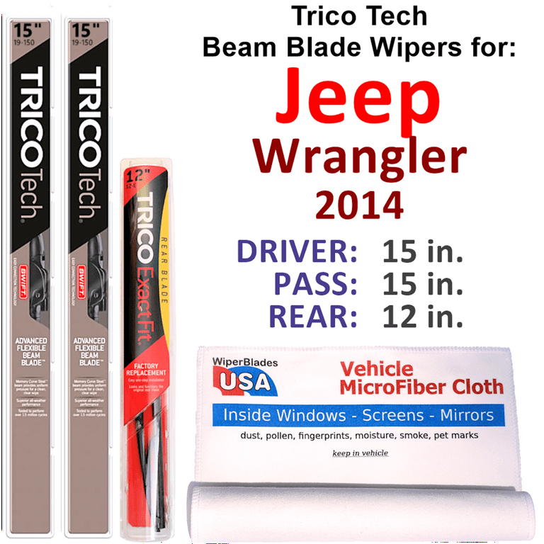 What Size Wiper Blades For 2014 Jeep Wrangler: Ultimate Guide