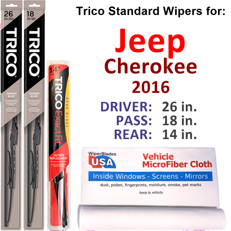 What Size Wiper Blades For 2016 Jeep Cherokee: Full Guide What Size Wiper Blades For 2016 Jeep Cherokee: Full Guide