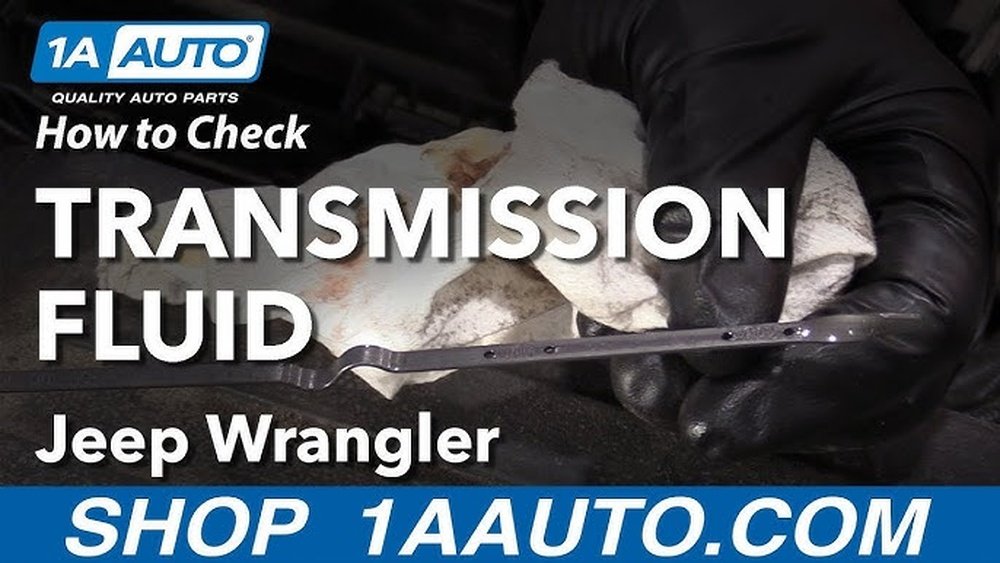 2016 jeep wrangler transmission fluid