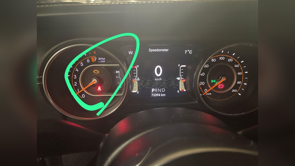 2018 jeep wrangler check engine light