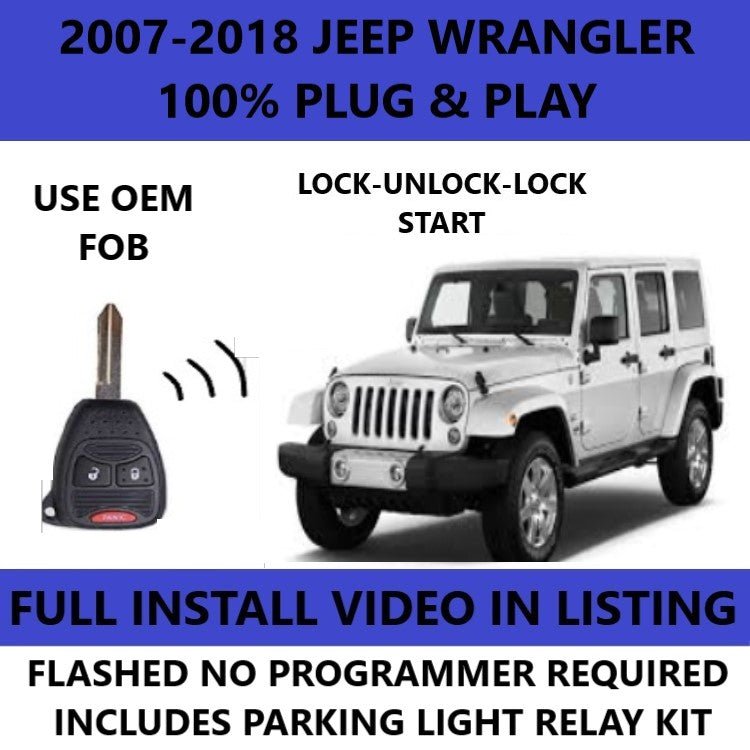 How To Remote Start Jeep Wrangler How To Remote Start Jeep Wrangler