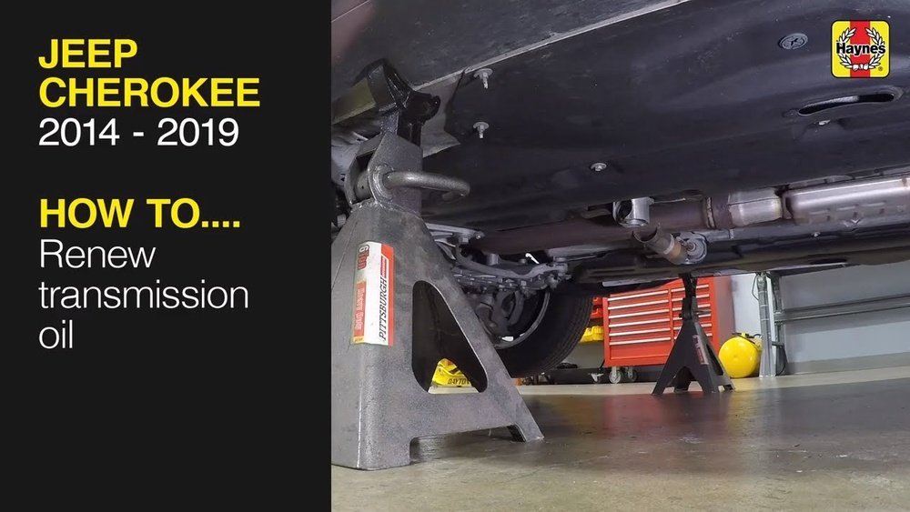 2019 jeep cherokee transmission fluid change