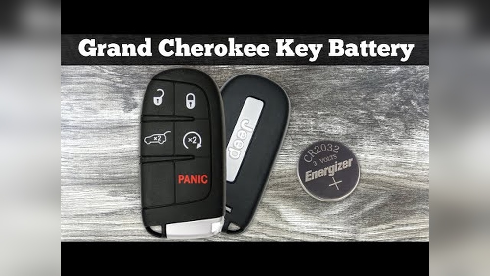 2019 jeep grand cherokee key fob battery