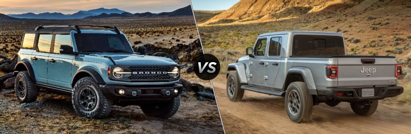 Jeep Gladiator Vs Ford Bronco Jeep Gladiator Vs Ford Bronco: Ultimate Off-Road Showdown