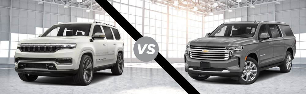 Jeep Grand Wagoneer Vs Suburban Jeep Grand Wagoneer Vs Suburban: Ultimate SUV Showdown