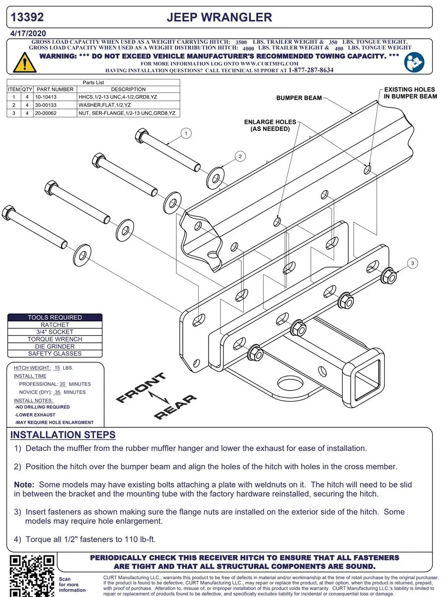 How To Install A Hitch On A Jeep Wrangler: Step-by-Step Guide How To Install A Hitch On A Jeep Wrangler: Step-by-Step Guide