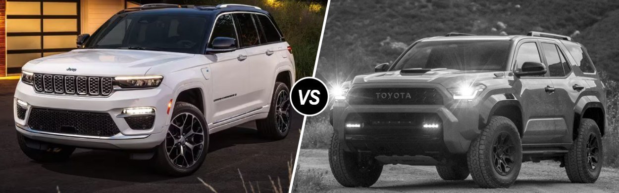 2025 Jeep Grand Cherokee Vs 2025 Toyota 4RUNNER 2025 Jeep Grand Cherokee Vs 2025 Toyota 4Runner: Ultimate SUV Showdown