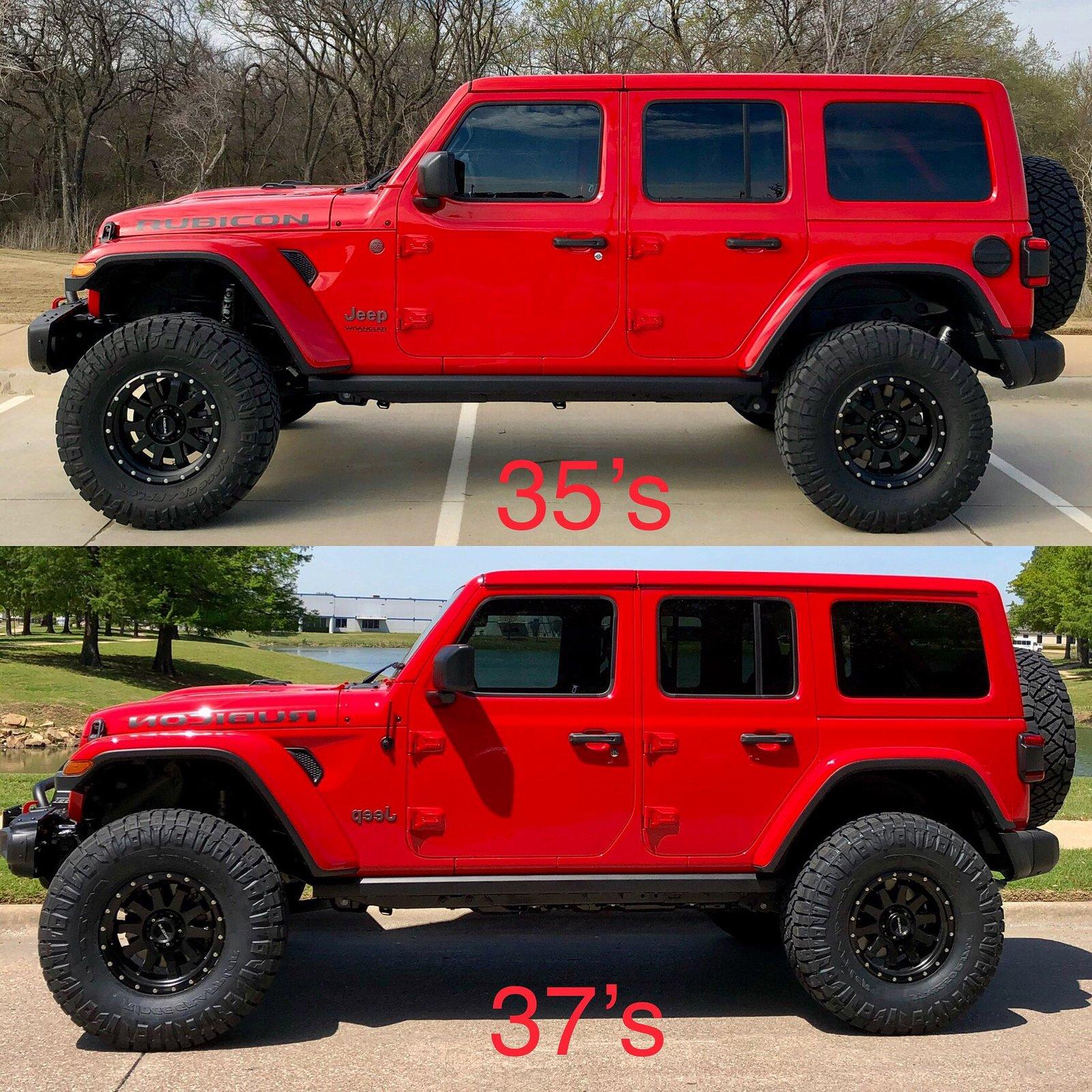 Jeep Wrangler 35 Vs 37 Tires: Which Size Is Right for You?