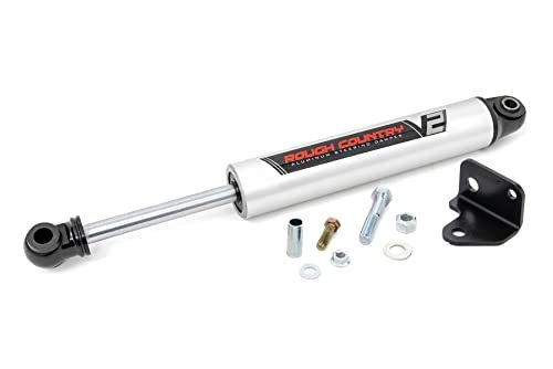 Rough Country V2 Steering Stabilizer for Jeep JK