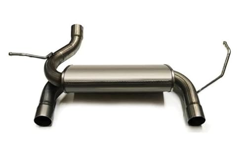Best Sounding Jeep Wrangler Exhausts: That Boost Power Instantly Stainless Steel Axle Back Muffler for Jeep Wrangler
