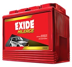 Exide Mileage 44Ah Car Battery