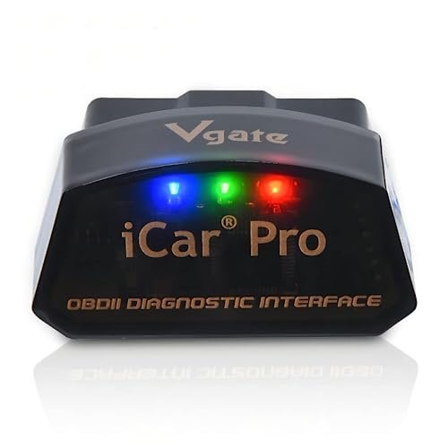 Vgate iCar Pro Bluetooth 4.0 (BLE) OBD2 Fault Code Reader OBDII Code Scanner Car Check Engine Light for iOS/Android