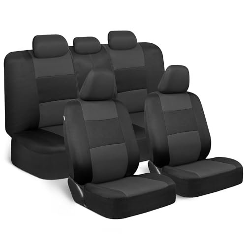 BDK PolyPro Charcoal Car Seat Covers Set
