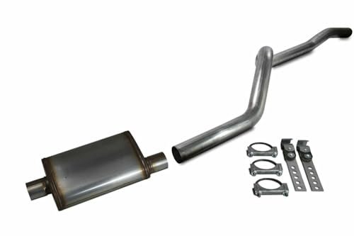 Jeep Cherokee XJ Aluminized Rear Exit Exhaust Kit