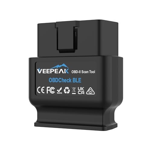 Veepeak OBDCheck BLE Bluetooth OBD II Scanner for iOS & Android, Car Wireless Check Engine Light Code Reader Diagnostic Tool