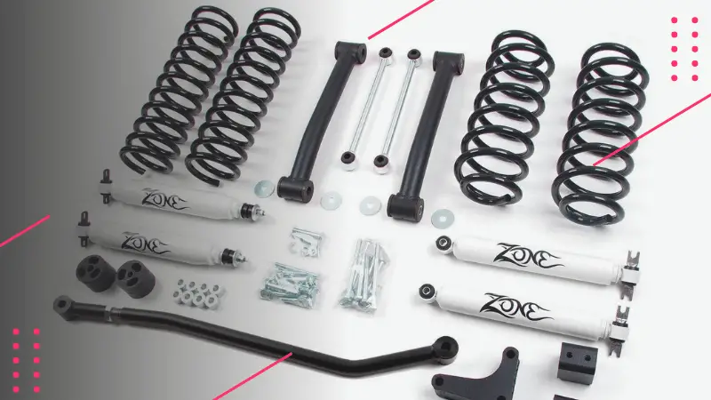 4 Inch Lift Kit for Jeep WJ