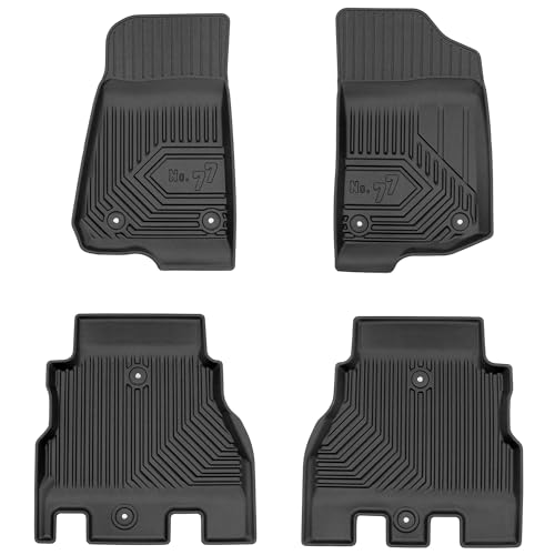 MOTOS Rubber Floor Mats for Jeep Wrangler IV