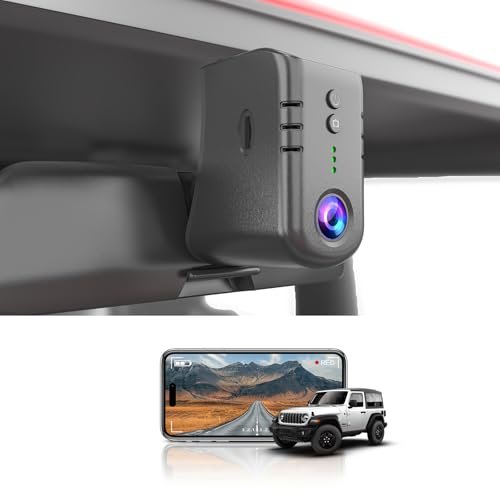 KBSYNT 4K Dash Cam for Jeep Gladiator
