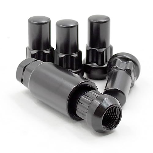 Black Wheel Locks for Jeep Wrangler