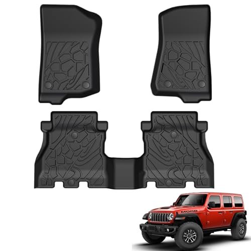 LUMWAY Wrangler JL All Weather Floor Mats