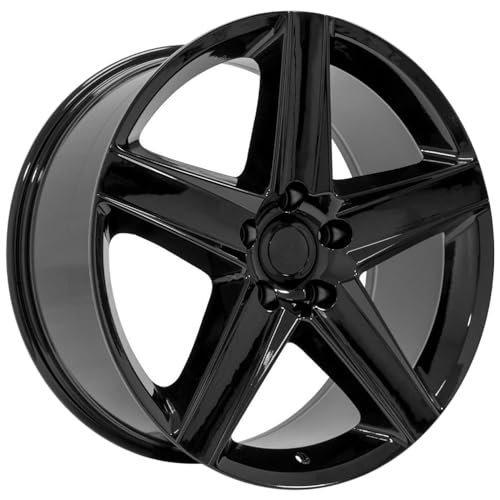 Black 20-Inch Replica Wheel for Jeep Grand Cherokee