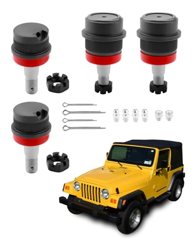 Gledewen Heavy Duty Ball Joint Kit for Jeep TJ