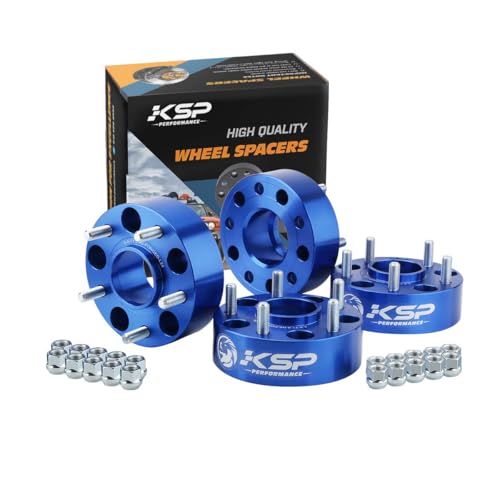 KSP 2" Blue Wheel Spacers for Jeep JK