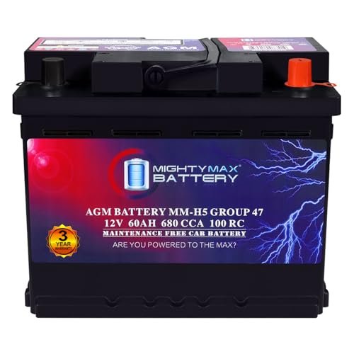 Mighty Max AGM Car Battery Group 47