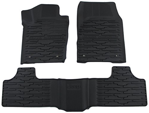 Jeep Grand Cherokee Black All-Weather Floor Mats