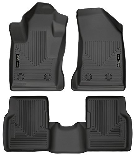 Jeep Compass Black Floor Mats by Husky Liners