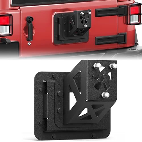 Heavy-Duty Jeep Wrangler Spare Tire Carrier