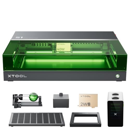 xTool S1 40W Deluxe Laser Engraver