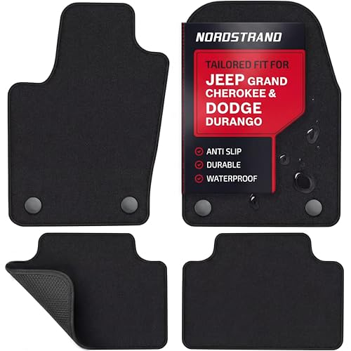 Nordstrand Black Velourtex Floor Mats
