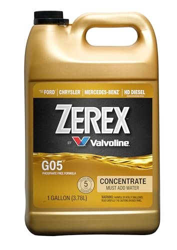 Zerex G05 Antifreeze Coolant for Jeep Wrangler
