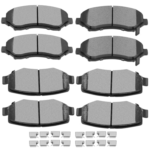 SCITOO Ceramic Brake Pads Kit for Jeep JK