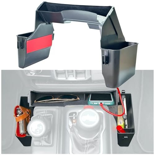 JVMA Center Console Organizer for Jeep Rubicon