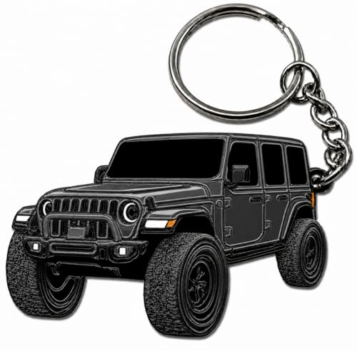 Jeep Wrangler Granite Keychain by FOUR WHEEL BEAST