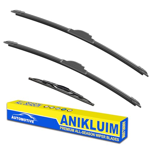 ANIKLUIM Wiper Blade Set for Jeep Wrangler