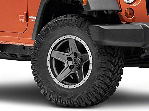 Mammoth Boulder Charcoal Beadlock Wheel for Jeep Wrangler JK