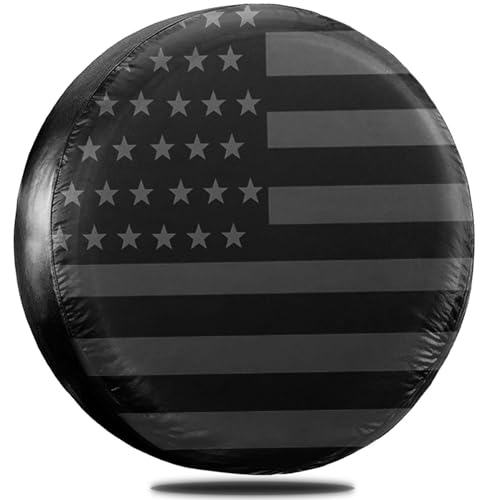 WSSROGY American Flag Spare Tire Cover
